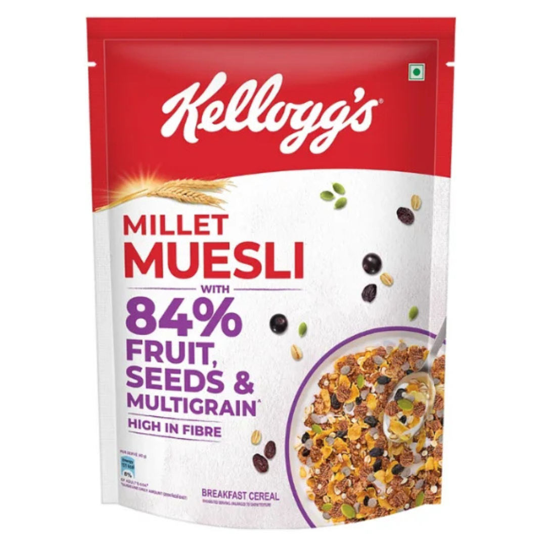 Kellogg's Millet Muesli Breakfast Cereal - 500 g
